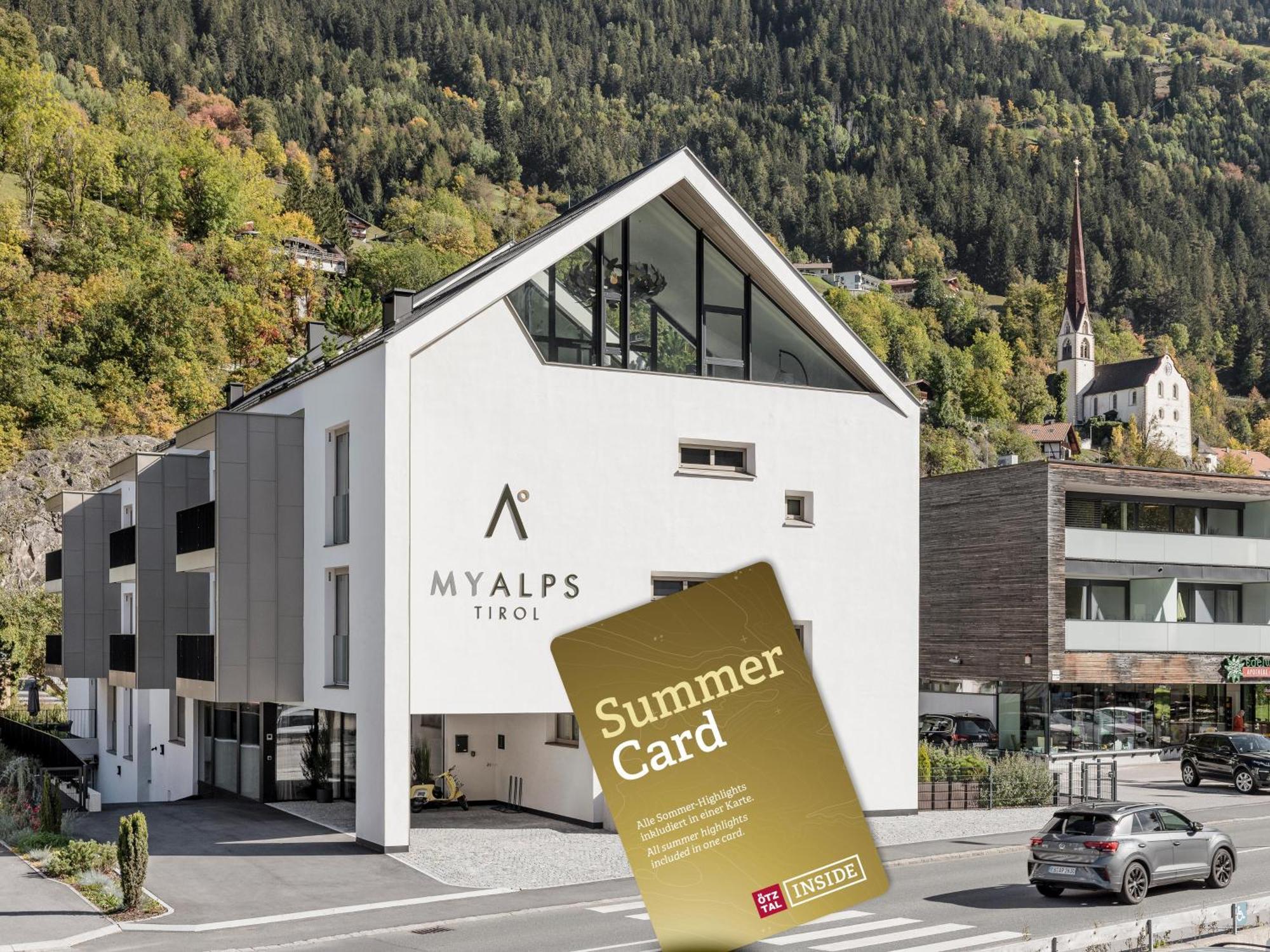 Myalps Tirol Inklusive Sky- Wellness Apartment Oetz Luaran gambar